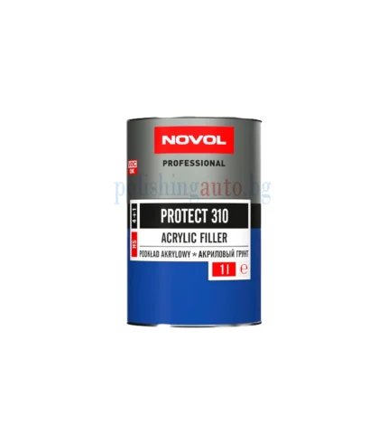 Акрилен грунд 4+1 HS – Novol 310 - PROTECT 310 е акрилен запълващ грунд, който може да се нанася на дебели слоеве и ефективно запълва дори големи драскотини и неравности по обработванат... Цвят: 357, 363, 366; Литри: 242; Марка: 306;