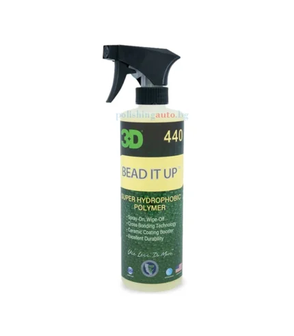 3D Bead It Up – хидрофобен сийлънт - 3D Bead It Up Super Hydrophobic Polymer – синтетичен сийлънт с хидрофобен ефект
Bead It Up е много ефективен, първокласен сийлънт с много лесно ... Литри: 262, 251, 242; Марка: 231;