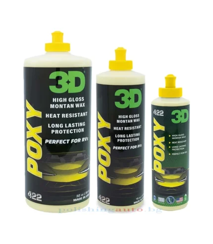 Хибридна вакса 3D POXY – 0,24 л , 0,47 л , 0,94 л – 240 мл. - ...