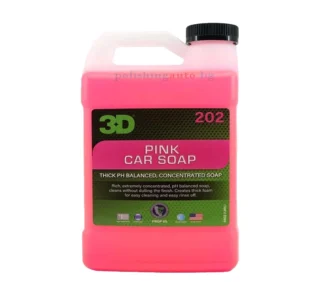 Авто шампоан 3D Pink Car Soap - 3D Pink Car Soap – супер концентриран шампоан за автомобили
Многофункционален, хиперконцентриран, биоразградим течен сапун за миене на автомобил... Размер:: 500 мл, 1 л, 3,78 л; Марка: 231;