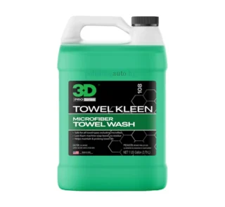3D Towel Kleen препарат за микрофибърни кърпи - Течен перилен препарат за микрофибърни кърпи – 3D Towel Kleen
Towel Kleen на 3D Car Care е течен перилен препарат, който почиства и възстановява... Литри: 242, 259; Марка: 231;