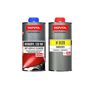 Безцветен акрилен авто лак мат 2+1 - NOVAKRYL 530 – 530