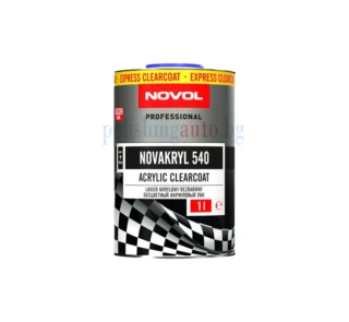 Безцветен експресен акрилен авто лак – NOVAKRYL 540 SR 2+1 - NOVAKRYL 540 е акрилен безцветен лак с повишена устойчивост на надраскване (Scratch Resistant) и базиран на MS технология. Лакът изсъхва изключително ... Цвят: 356; Литри: 242, 263; Марка: 306;