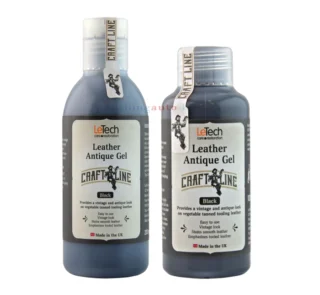 Antique Gel - Le-Tech Craft Line Leather Antique Gel създава двуцветен винтидж и античен вид върху естествена растително дъбена кожа, като същевременно подчертава р... Цвят: 315, 316, 319, 317, 320, 318; Литри: 245, 246, 251; Марка: 304;