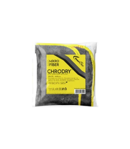 Микрофибърна кърпа за кола CHRODRY 50×70 440GSM – антрацит - Изсушете автомобила си, без да го повредите, със съдържанието на полиамид и предотвратите образуването на вълнички с меката си текстура.Благодарение... Цвят: 354; Размер: 287; Марка: 441;