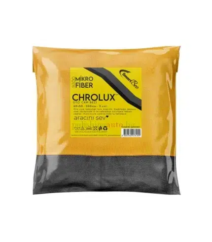CHROLUX 2 микрофибърни кърпи за автомобилни прозорци 40×50см 300GSM – оранжево/сиво - Благодарение на своята микрофибърна текстура дава отлични резултати върху всякакви мокри или сухи повърхности.
Благодарение на високата си абсорбираща... Размер: 284; Марка: 441;