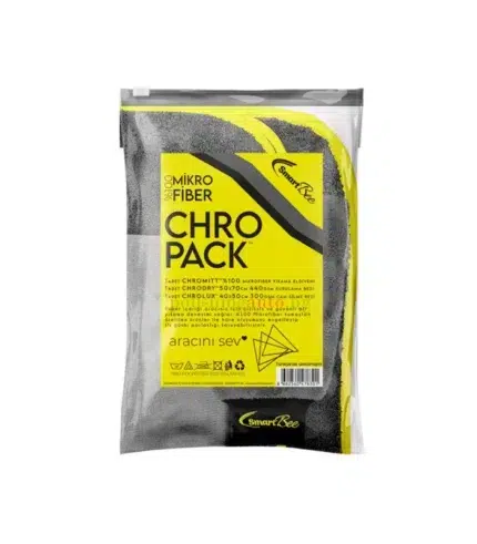 CHROPACK Комплект за измиване на автомобил – Антрацит/жълто - 1 брой CHROMITT 100% микрофибърна ръкавица за миене – сива
1 брой CHRODRY Микрофибърна кърпа за подсушаване на кола 50×70см 440GSM – Антрацит
1 б... Размер: 284, 287; Марка: 441;