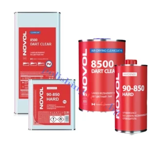  HS бързосъхнещ Air-Dry авто лак 2:1 - Novol Dart Clear 8500 - 5 л.