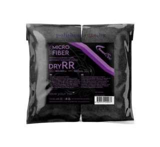 DryRR 2 кърпи за подсушаване 40×40см 360 GSM – черни – DryRR, 2