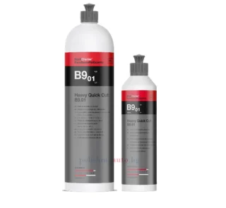 Полир паста Koch Chemie Heavy Quick Cut B9.01 – 250мл , 1 л - Силно абразивна полираща паста – Koch Chemie Heavy Quick Cut B9.01
Иновативна полираща паста за бърза обработка на силно износен лак и премахван... Литри: 243, 242; Марка: 236;