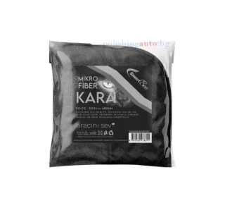 KARA Микрофибърна кърпа за кола – черна – KARA, Микрофибърна