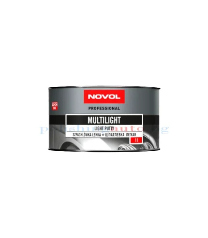 Мултифункционален лек кит Novol MultiLight - MULTILIGHT е многофункционален олекотен полиестерен кит, който може да се използва както като запълващ, така и като финишен кит. Специалните пълнители... Цвят: 357; Литри: 242; Марка: 306;