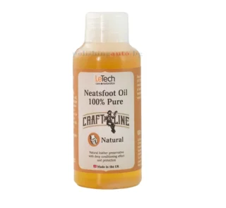 Neatsfoot oil - Le-Tech Craft Line Neatsfoot Oil е 100% натурален продукт, специално създаден за защита и кондициониране на кожени артикули като ботуши, обувки, ръкав... Литри: 245, 246, 251; Мирис: 312, 313, 314; Марка: 304;