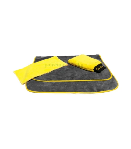 ONYXPACK Микрофибърен комплект за автомивка – жълто/сиво - 1x drying towel for car 60×90
1x towel for windows 40×40
1x washmitt... Размер: 289, 283; Марка: 441;