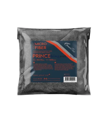 Кърпа за сушене на кола PRINCE без ръбове 50×70см 500GSM – сива - Благодарение на своята микрофибърна текстура дава отлични резултати върху всякакви повърхности, мокри или сухи.
Благодарение на високата му абсорбиращ... Цвят: 363; Размер: 287; Марка: 441;