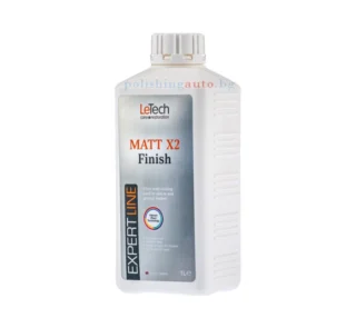 Лак за Кожа МАТх2 – TOP COAT MATTx2 - Хиперматов лак за кожа – MATT X2 Finish EXPERT LINE с технология Vibrant Plus+ от LeTech e:
Революционно полиуретаново покритие на водна основа, без а... Литри: 250, 245, 246, 251, 242; Марка: 304;