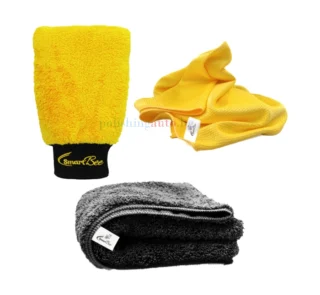 Премиум микрофибърен комплект за автомивка – premiym, komplekt