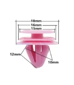 Пластмасови щипки за автомобили –10 броя – spa, 20