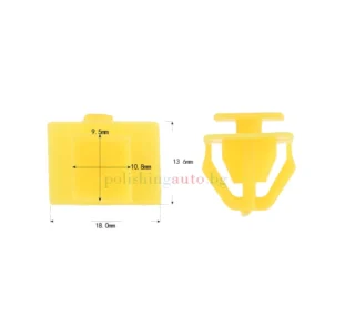 Пластмасови щипки за автомобили – 5 броя – spa, 25