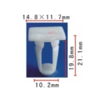 Пластмасови щипки за автомобили – 5 броя – spa, 26