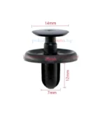 Пластмасови щипки за автомобили – 10 броя – spa, 50