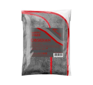 Микрофибърна кърпа за кола OBSIDIAN 50×70см 1000GSM – сива – Микрофибърна, кърпа