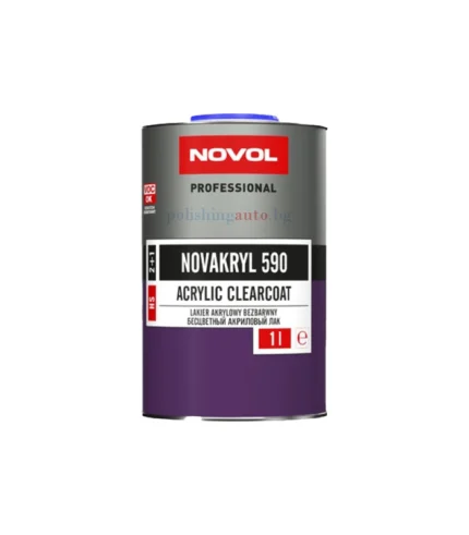 Безцветен акрилен лак – NOVAKRYL 590 HS 2+1 – 1л. - ...
