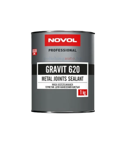Уплътнител за метал NOVOL 620 - GRAVIT 620 METAL JOINTS SEALANT е еднокомпонентен уплътнител, който се втвърдява при стайна температура чрез изпарение на разредителя. Той създава изк... Литри: 242; Марка: 306;