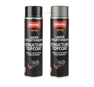 Спрей структурна боя Novol Structure Topcoat – Антрацит - ...