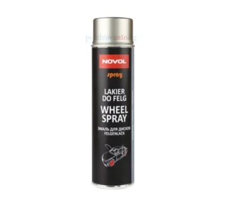Спрей за джанти Novol Wheel Spray - WHEEL SPRAY – Спрей за джанти е бързосъхнеща акрилна боя, предназначена за реновиране и ремонт на стоманени и алуминиеви джанти. Продуктът осигу... Цвят: 363, 389, 392, 391; Литри: 251; Марка: 306;