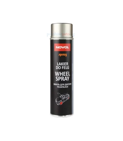 Спрей за джанти Novol Wheel Spray - WHEEL SPRAY – Спрей за джанти е бързосъхнеща акрилна боя, предназначена за реновиране и ремонт на стоманени и алуминиеви джанти. Продуктът осигу... Цвят: 363, 389, 392, 391; Литри: 251; Марка: 306;