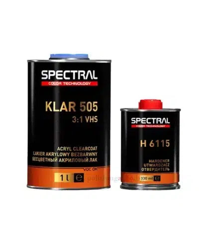 Безцветен лак Spectral KLAR 505 3:1 VHS – 1л. - ...