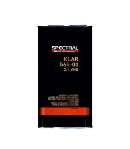 Акрилен лак – SPECTRAL KLAR 565-00 2+1 VHS - Акрилният лак Spectral KLAR 565-00 2+1 VHS е професионален продукт, създаден за висококачествено покритие на автомобилни повърхности. Този лак осигуря... Цвят: 356; Литри: 263; Марка: 308;