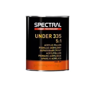 Акрилен грунд Spectral Under 335 5:1 - Акрилният грунд Spectral Under 335 5:1 е професионален продукт, създаден за ефективна подготовка на метални повърхности преди боядисване. Формулата му... Цвят: 357, 363, 366; Литри: 417; Марка: 308;