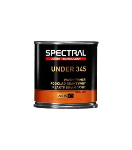 Реактивен грунд Spectral Under 345 1:1 - Реактивният грунд Spectral Under 345 1:1 е високоефективен продукт, специално създаден за защита и подготовка на метални повърхности, като осигурява н... Цвят: 359; Литри: 246; Марка: 308;