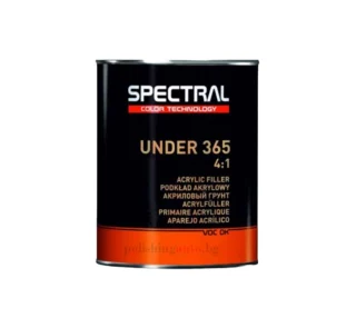 Акрилен грунд Spectral Under 365 4:1 - Акрилният грунд Spectral Under 365 4:1 е професионален продукт за подготовка на метални повърхности, осигуряващ здрава адхезия и надеждна защита от ко... Цвят: 357, 363, 366; Литри: 258; Марка: 308;