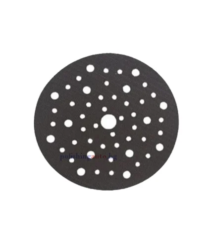 SunnyPads Защитна подложка 150мм 53 отвора - SunnyPads Защитна подложка 150мм с 53 отвора е създадена за професионално шлайфане, предлагаща висока ефективност и дълготрайна употреба. Тази подложк... Размер/Гъби: 298; 