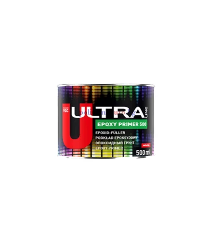 Епоксиден грунд- ULTRA LINE PRIMER 500 2:1 - Епоксиден грунд ULTRA LINE PRIMER 500 2:1 е двукомпонентен антикорозионен грунд, създаден за оптимална защита и подготовка на метални и други повърхно... Цвят: 363; Литри: 251; Марка: 306;