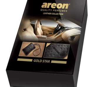 Ароматизатор Gold Star – Leather Collection – Gold, Star