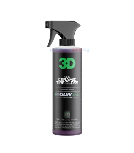 3D Керамичен Гланц за Гуми - GLW Series SiO2 Ceramic Tire Gloss - 473 мл.