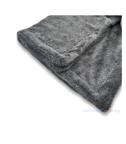 3D Сива ултра абсорбираща микрофибърна кърпа за сушене - Hydro‑Fil 1200 GSM – Gray, HYDRO