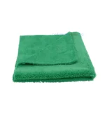 3D Зелена премиум микрофибърна кърпа без ръбове - 400 GSM – Green, Microfiber