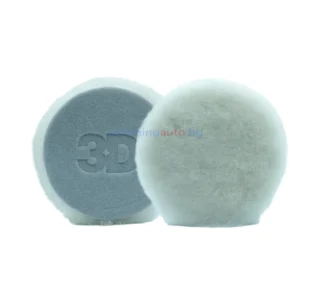 3D Пад от естествена агнешка вълна - Cutting – White, Wool