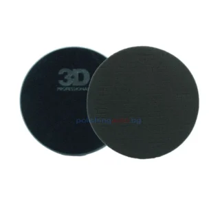 3D Полираща гъба черна 165 мм - много мека финиш нарязана K-56SBK – black, Spider