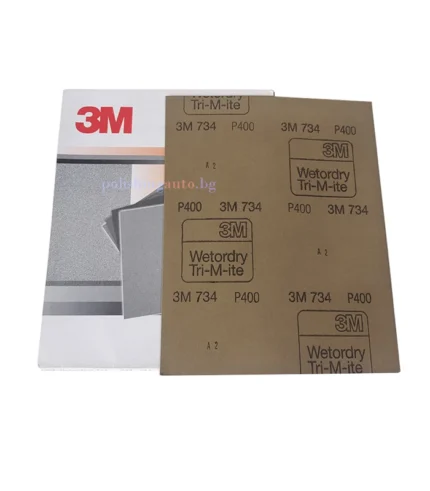 Водна шкурка 3M Wetordry - зърненост P400–P2500 – 3m, wetordry