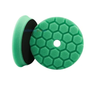 Гъба за полиране – SQ „Пчелна пита“ (Hexagonal) – Hard – Ф150 мм – Зелена – guba, hexagonal