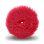 Полираща вълна с дълъг косъм Ф125 мм (червена)