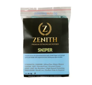Комплект 2 микрофибърни кърпи за стъкла Sniper 30×40 см – zenith, sniper