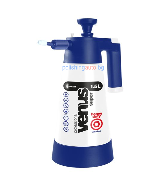 WTV1195 Пулверизатор KWAZAR Venus Super HD Alka Line 1.5 л - Image 1